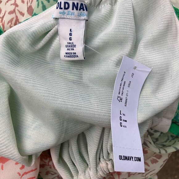 Old Navy Ombré Floral Sleeveless Maxi Dress - Picture 4 of 6